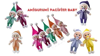 Amigurumi Doll 💥 Pacifier Baby 💥 Free Crochet Pattern and Tutorial