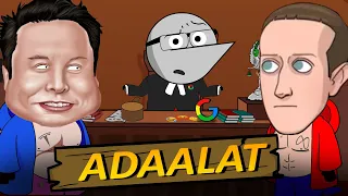 GOOGLE COURTROOM | Elon Vs Zuckerberg | Angry Prash