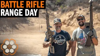 7.62 Battle Rifle Range Day with Navy SEALs "Coch" and Dorr