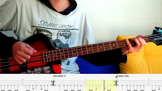 D-7 – Nirvana – Bass cover with tabs (4k)