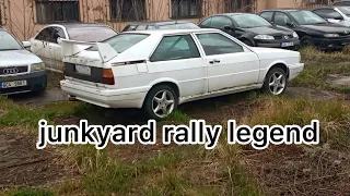 Audi Quattro junkyard - Legend Rally 😭