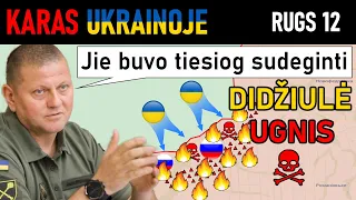 Rugs 12: NEBEREIKIA IR KREMAVIMO! Ukrainiečiai VISIŠKAI SUDEGINA RUSŲ GYNYBĄ | Karas Ukrainoje