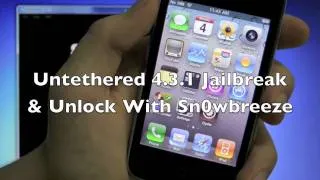 How To Jailbreak 5.1.1/5.0.1 Untethered & Unlock iPhone 4S/4/3Gs iPod 4G/3G & iPad - 4.11.08/5.16.05