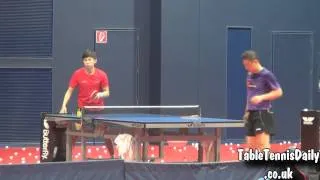 Ma Lin Forehand Half Long Practice at the WSA for WTTC 2013!