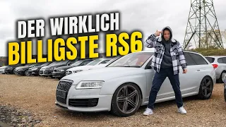 Audi RS6 V10 zum Golfpreis, ein Fehler? Der aller billigste RS6 Deutschlands!? Wir holen ihn heim!