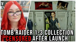 This Should Be ILLEGAL!  Tomb Raider 1-3 Collection CENSORED, REMOVES Pin-Up Lara Croft Post Launch