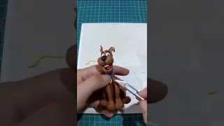 Dog Scooby-Doo clay tutorial #019