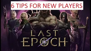Last Epoch - 6 Tips for new players 2023 (NEW) (UPDATED BEGINNERS GUIDE)