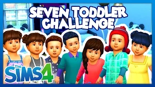 The Sims 4 - Seven Toddler Challenge - Part 1