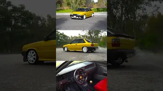 Tuned Renault R11 Flash Turbo Epic Exhaust Sound / Launch Control
