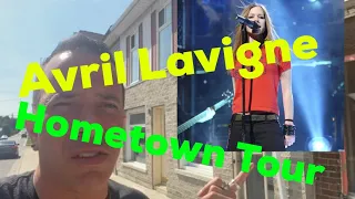 Avril Lavigne Hometown Tour and Biography | Avril’s Napanee House, School, Church, Pizza Joint