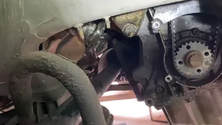 Замена ременя ГРМ Шкода Октавия Тур 1.8 т. AGU. Своими руками. How to replace the timing belt.