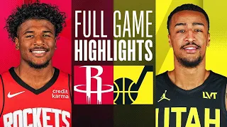 Utah Jazz vs Houston Rockets Full Game Highlights | Apr 11 | NBA Regular Season 2024