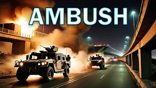 Ambush at the Overpass: Marine Convoy Under Fire!