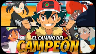 TODAS LAS BATALLAS DE ASH EN LA SERIE MUNDIAL DE CORONACIÓN👑| Pokémon Viajes Resumen | Zoomalex716