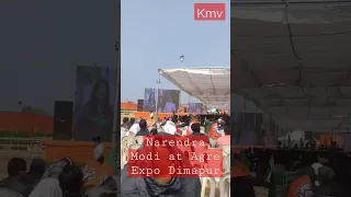 Narendra Modi at Agri Expo Dimapur