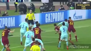 IMPRESA ROMA 3-0 BARCELLONA in tutte le TELECRONACHE ITALIANE!!