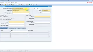 How to create Responsibility in Oracle r12