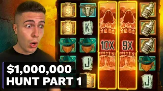 $1000000 BONUS HUNT OPENING - Part 1 🎰 94 Slot Bonuses - Christmas Carol Megaways & Book of Tut