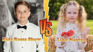 Kids Roma (Kids Roma Show) VS Like Nastya Transformation 👑 New Stars From Baby To 2024