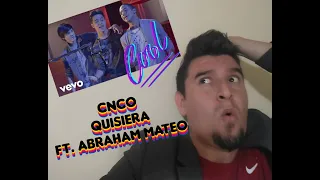 Vocal Coach REACCIONA a CNCO ft. ABRAHAM MATEO - QUISIERA