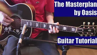 The Masterplan by Oasis (Guitar Tutorial with the Isolated Vocal Track by Oasis)