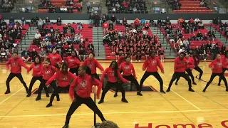 Red Knights Dance Team Basketball Game 12/12/2019