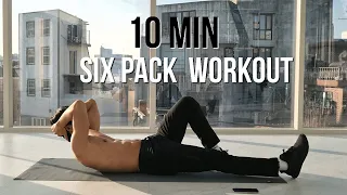 SIX PACK Workout at Home 10 MIN | Beginner