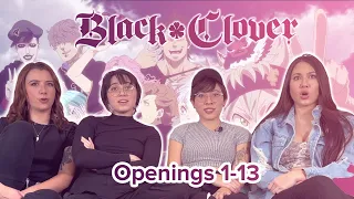 Black Clover - Reaction - Openings 1-13