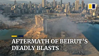 Devastating aftermath of deadly Beirut blasts as Lebanon reports at least 100 dead, 4,000 hurt