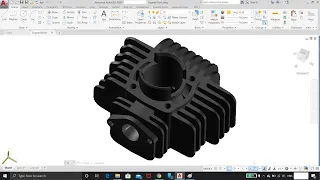 Autocad 3d Engine block Modeling in autocad (ⓐⓤⓣⓞⓒⓐⓓⓒⓜⓓ) ✅