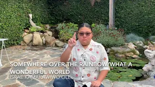 Somewhere over the rainbow/what a wonderful world. ASL cover by Megumi Hata