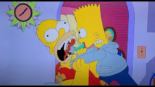 Bart Strangles Homer In Newest The Simpsons Episode