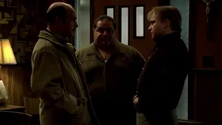 Sopranos Quote, Ralphie: [...]dirty chef whites, my friend here will suck out the stains for you