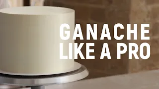 How to perfectly cover the cake with ganache | Secrets of the ganache technique | Smooth sides