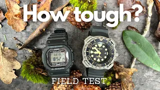 HOW TOUGH is tough solar? HOW DRIVEN is eco-drive? G Shock GW5000U and Citizen BN0220 field test