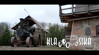 Senovinės technikos klubas "Klasika" - garo traktorius - steam tractor "CASE"