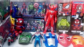 Unboxing 23 Set Hulk smash, Spiderman, Automan robot, Captain Amerika, Ironman, Batman dan Thanos