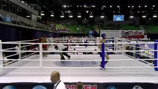 Hayrullah Denizci v Monge Nazyn Khovalyg WAKO European Championships 2019