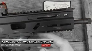 Grand Power Stribog Charging Handle Upgrade from HB Industries