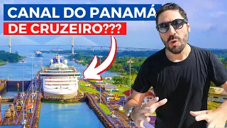 Como Funciona o CANAL DO PANAMÁ e Como é a Travessia de Cruzeiro? Cidade do Panamá a Colón, Panamá