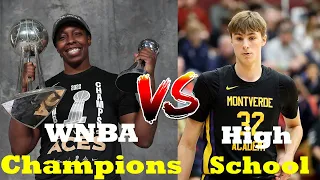 WNBA Champions Vs High School Boys... Who Would Really Win?