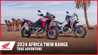 New 2024 CRF1100L Africa Twin ES & Africa Twin Adventure Sports ES