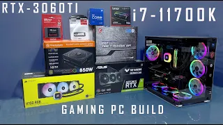 intel i7 11700k RTX 3060TI Tuf Gaming - Gaming Pc Build