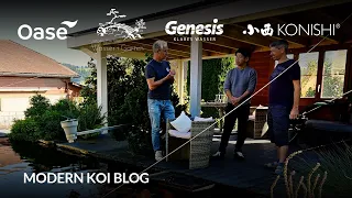 Modern Koi Blog #6203 - Mit Makoto bei Swen bei Bern