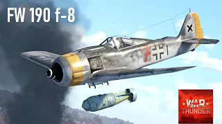 Fw 190 F-8 Gameplay War Thunder