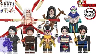 Lego Demon Slayer New Season Minifigures Review Unofficial By WM Blocks WM6163 | Tanjiro | Muzan