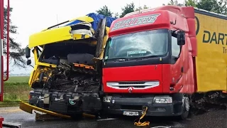 Truck crashes, truck accident compilation Part 9