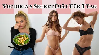 Ich mache die Victoria's Secret Model Diät und Training für 1 Tag