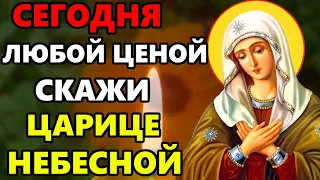 ПРЯМО СЕЙЧАС СКАЖИ 1 РАЗ ЭТУ МОЛИТВУ ЛЮБОЙ ЦЕНОЙ! Молитва Богородице Царице Небесной